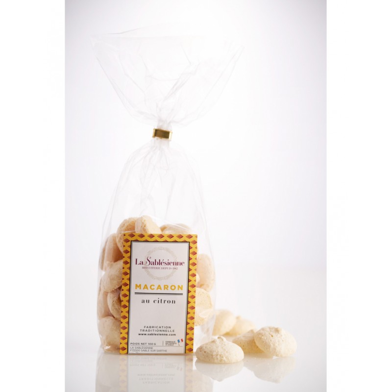 Petits macarons au citron